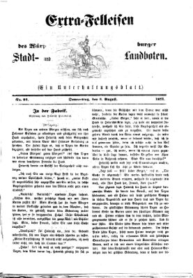 Extra-Felleisen (Würzburger Stadt- und Landbote) Donnerstag 3. August 1871