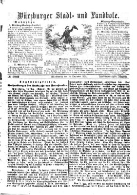 Würzburger Stadt- und Landbote Mittwoch 18. Dezember 1872