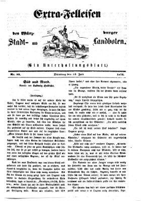 Extra-Felleisen (Würzburger Stadt- und Landbote) Dienstag 23. Juli 1872