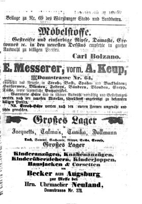 Würzburger Stadt- und Landbote Freitag 21. März 1873