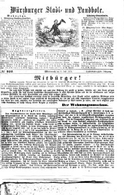 Würzburger Stadt- und Landbote Mittwoch 9. Juli 1873