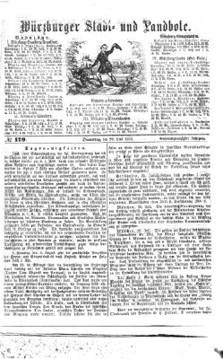 Würzburger Stadt- und Landbote Dienstag 29. Juli 1873
