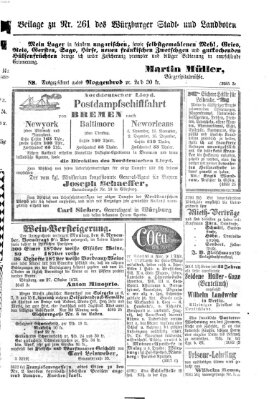 Würzburger Stadt- und Landbote Samstag 1. November 1873