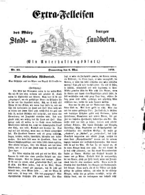 Extra-Felleisen (Würzburger Stadt- und Landbote) Donnerstag 8. Mai 1873