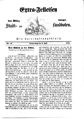 Extra-Felleisen (Würzburger Stadt- und Landbote) Donnerstag 3. Juli 1873