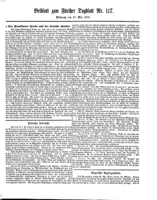 Fürther Tagblatt Mittwoch 17. Mai 1871