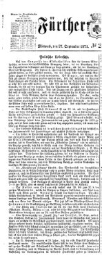 Fürther Tagblatt Mittwoch 27. September 1871