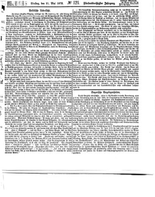 Fürther Tagblatt Dienstag 21. Mai 1872