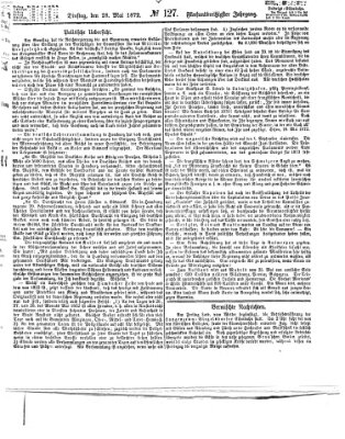 Fürther Tagblatt Dienstag 28. Mai 1872