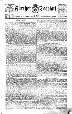 Fürther Tagblatt Mittwoch 25. Dezember 1872