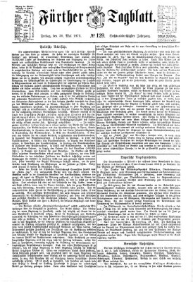 Fürther Tagblatt Freitag 30. Mai 1873