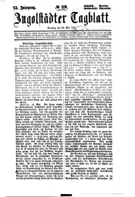 Ingolstädter Tagblatt Samstag 20. Mai 1871