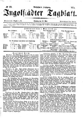 Ingolstädter Tagblatt Dienstag 27. Mai 1873