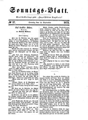 Ingolstädter Tagblatt Sonntag 14. September 1873