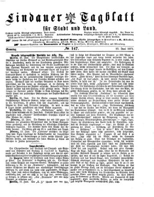 Lindauer Tagblatt für Stadt und Land Sonntag 25. Juni 1871