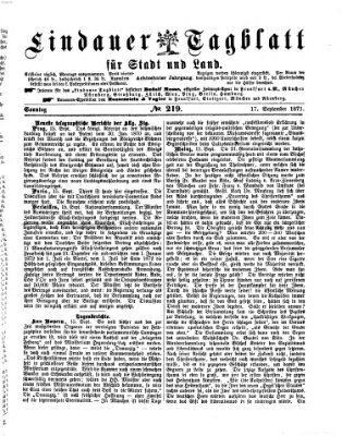Lindauer Tagblatt für Stadt und Land Sonntag 17. September 1871