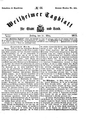 Weilheimer Tagblatt für Stadt und Land