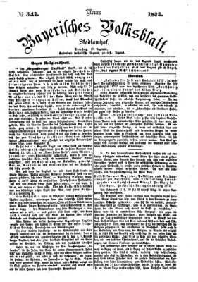 Neues bayerisches Volksblatt Dienstag 17. Dezember 1872