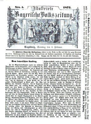 Illustrirte bayerische Volkszeitung Sonntag 4. Februar 1872