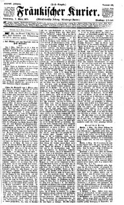 Fränkischer Kurier Dienstag 7. März 1871