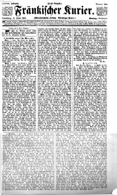 Fränkischer Kurier Montag 5. Juni 1871