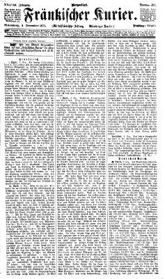 Fränkischer Kurier Dienstag 5. Dezember 1871