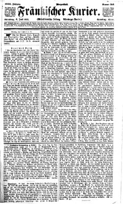 Fränkischer Kurier Samstag 6. Juli 1872