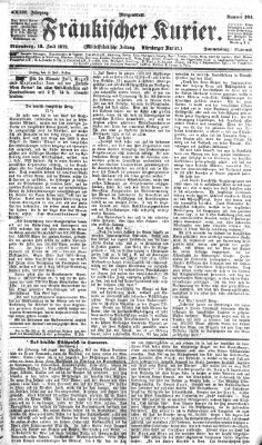 Fränkischer Kurier Donnerstag 18. Juli 1872