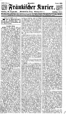 Fränkischer Kurier Samstag 24. August 1872