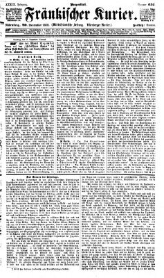 Fränkischer Kurier Freitag 20. Dezember 1872