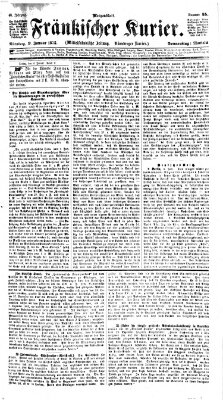 Fränkischer Kurier Donnerstag 9. Januar 1873