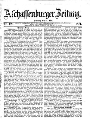 Aschaffenburger Zeitung Sonntag 21. Mai 1871