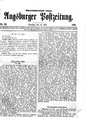 Augsburger Postzeitung Dienstag 30. Mai 1871