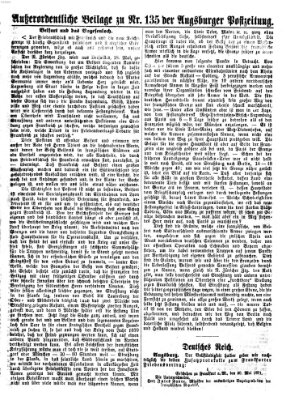 Augsburger Postzeitung Dienstag 6. Juni 1871