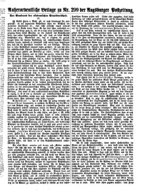 Augsburger Postzeitung Samstag 20. Dezember 1873