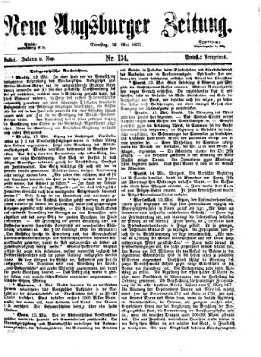 Neue Augsburger Zeitung Dienstag 16. Mai 1871