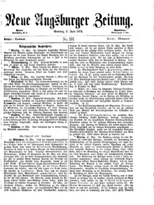 Neue Augsburger Zeitung Sonntag 2. Juni 1872