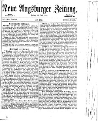 Neue Augsburger Zeitung Freitag 12. Juli 1872
