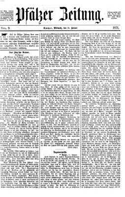 Pfälzer Zeitung Mittwoch 11. Januar 1871