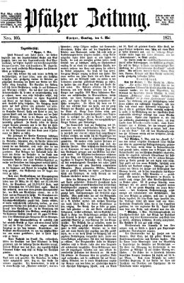 Pfälzer Zeitung Samstag 6. Mai 1871