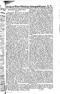 Neue Würzburger Zeitung Donnerstag 29. Februar 1872