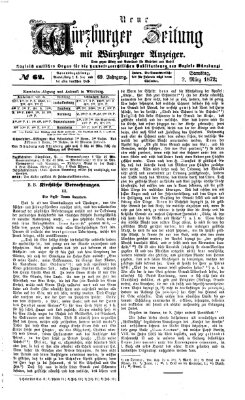 Neue Würzburger Zeitung Samstag 2. März 1872