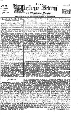Neue Würzburger Zeitung Freitag 7. Februar 1873