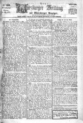 Neue Würzburger Zeitung Montag 20. Oktober 1873