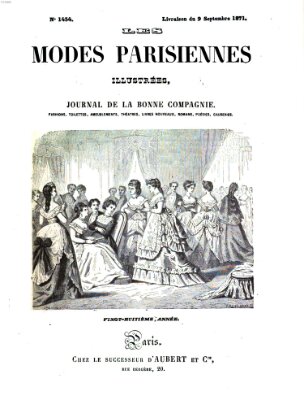 Les Modes parisiennes Samstag 9. September 1871