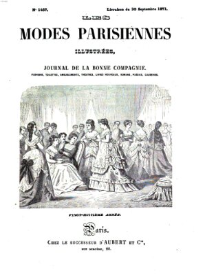 Les Modes parisiennes Samstag 30. September 1871