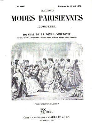 Les Modes parisiennes Samstag 11. Mai 1872