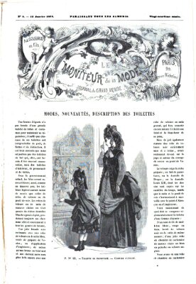 Le Moniteur de la mode Samstag 13. Januar 1872