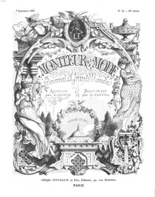 Le Moniteur de la mode Sonntag 7. September 1873