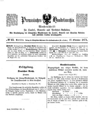 Preußisches Handels-Archiv